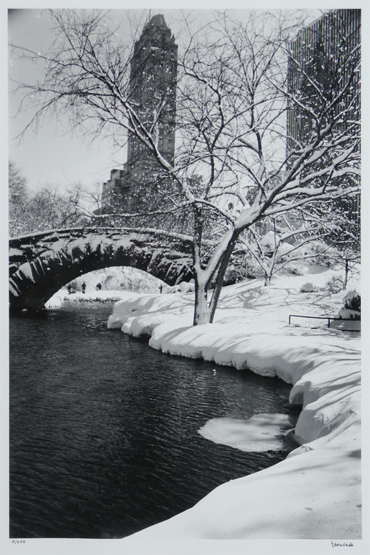 Appraisal: EISENSTAEDT Alfred American - ''Central Park After a Snow Storm''