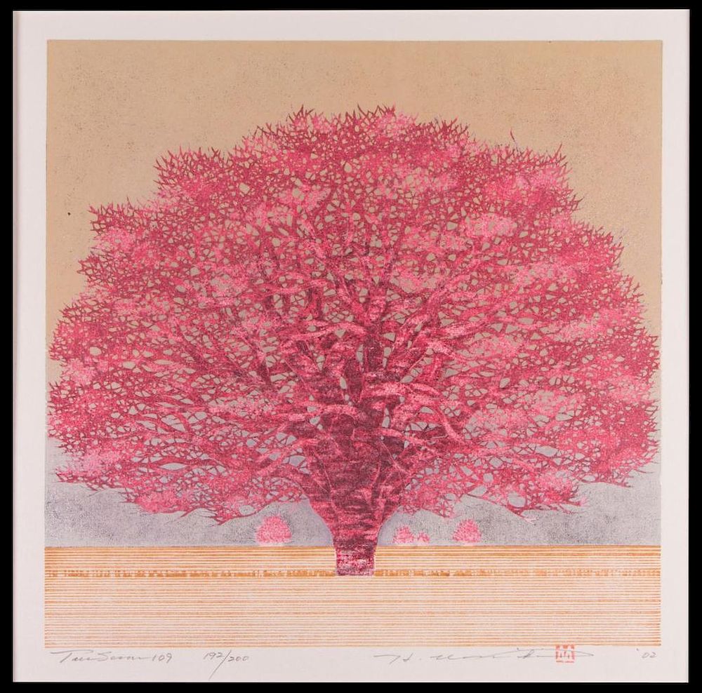 Appraisal: Hajime NAMIKI Hajime NAMIKI Title Tree scene Edition Date Medium