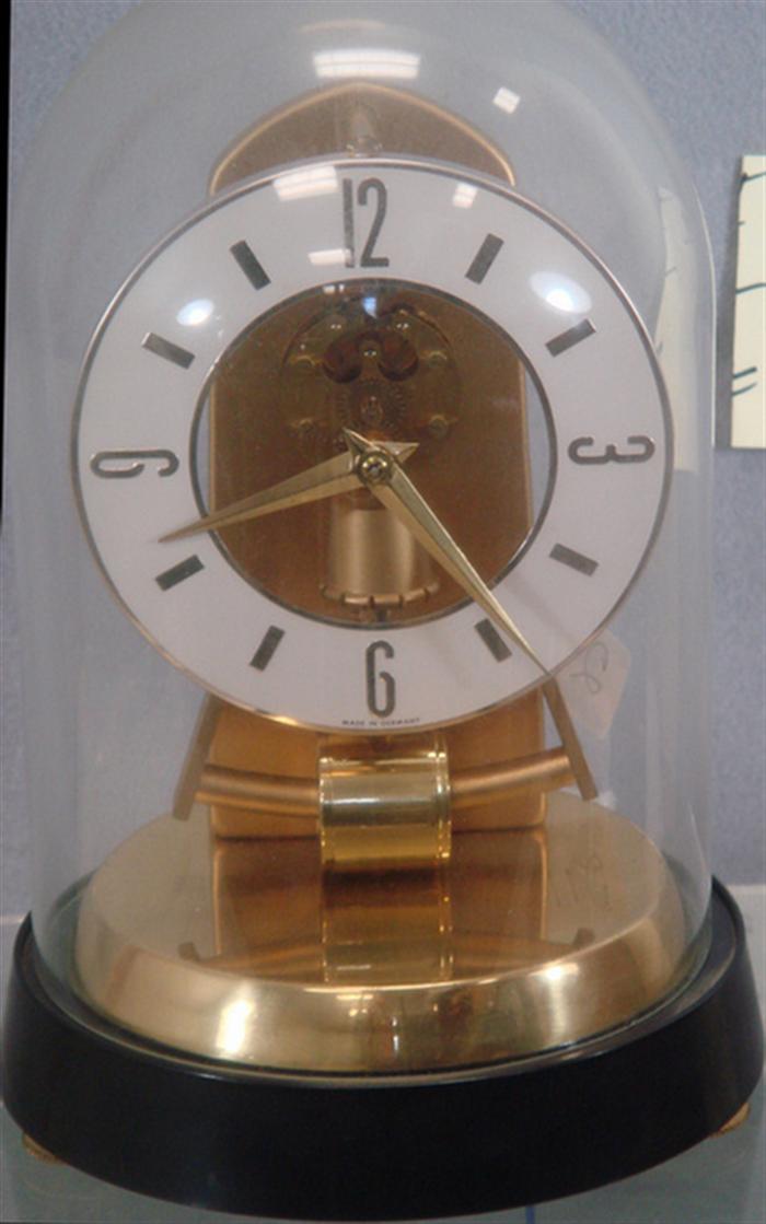 Appraisal: Kundo electromechanical clock Kieninger Obergfell Germany h including dome chapter