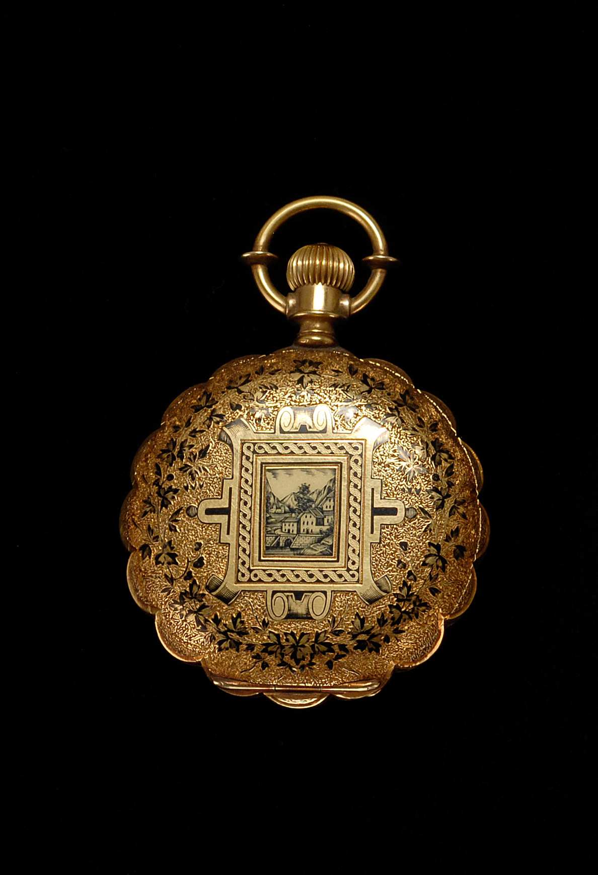 Appraisal: KT YELLOW GOLD POCKET WATCH Late th CenturyWorks by Agassiz