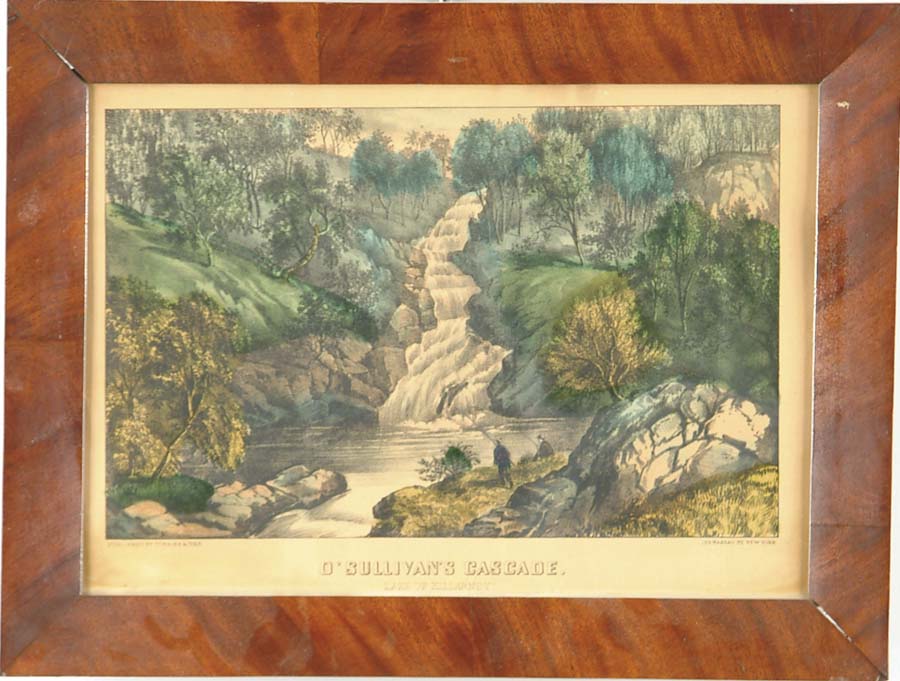 Appraisal: CURRIER IVES American Publisher th Century O SULLIVAN S CASCADE