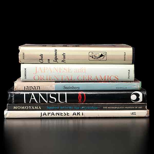 Appraisal: Japanese Art Design Books Japanese Six books including Tansu Traditional