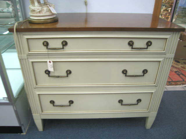 Appraisal: Bachelors Chest National Furniture Co Mt Airy NC triple drawer