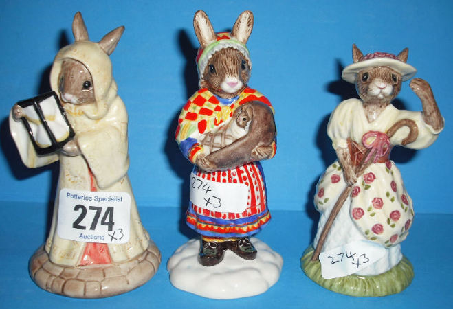 Appraisal: Royal Doulton Bunnykins Figures Little Bo Peep DB Sands Of