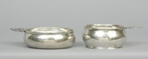 Appraisal: Two Sterling Silver Porringers by Tuttle and Lunt Both with