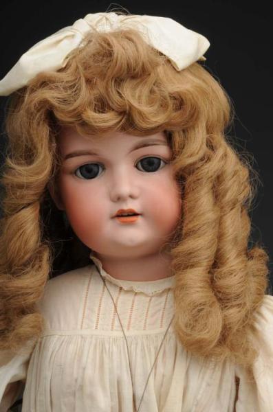 Appraisal: Armand Marseille Doll Description German Ca Bisque socket head incised