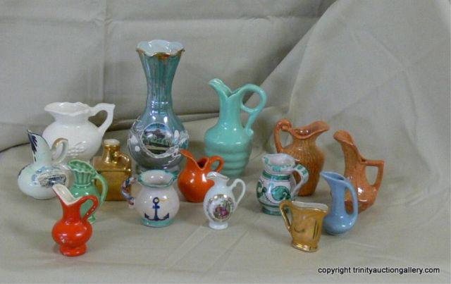 Appraisal: Miscellaneous Pitcher Vase Collectibles - There are Vintage Miniature Pitchers