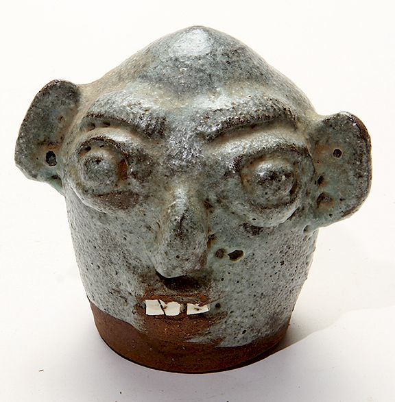 Appraisal: BB Craig Face jug Stoneware face jug Exclusive on Bidsquare