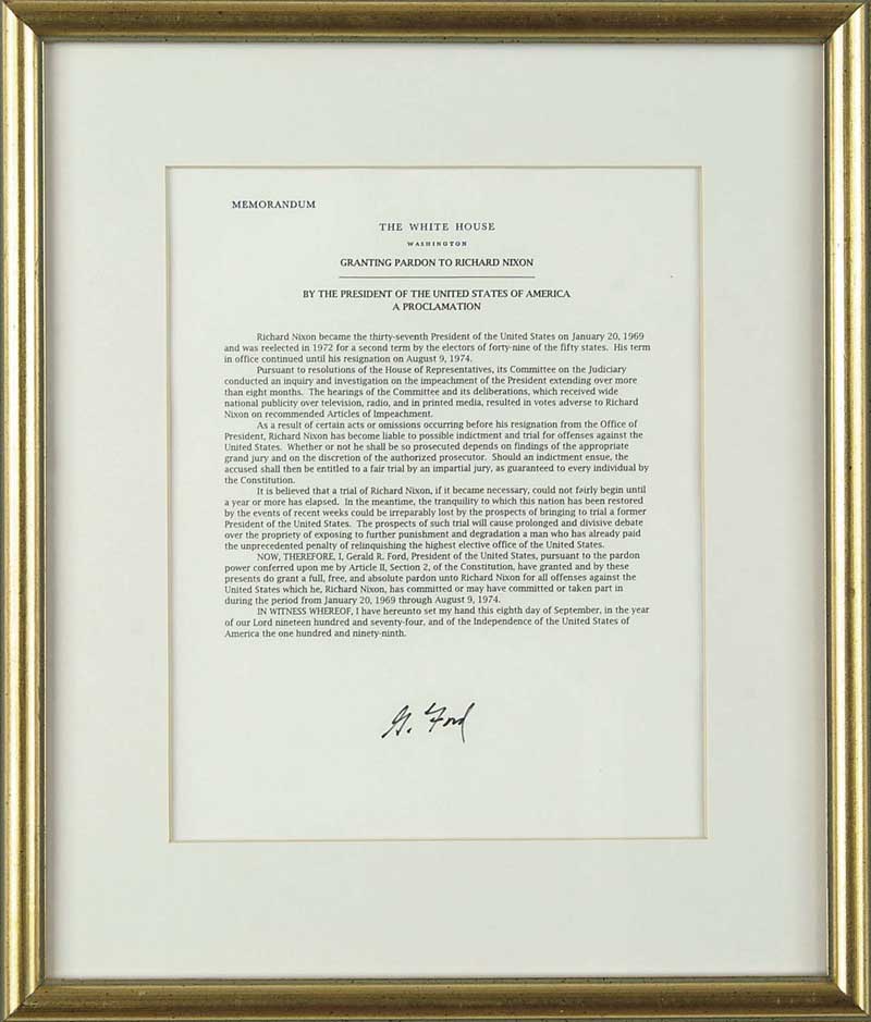 Appraisal: GERALD FORD American - TH PRESIDENT OF THE U S