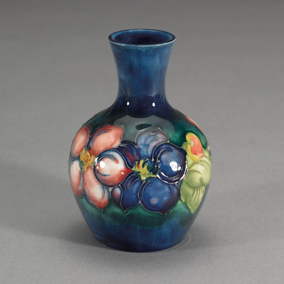 Appraisal: Moorcroft Clematis Vase c impressed marks Height - cm