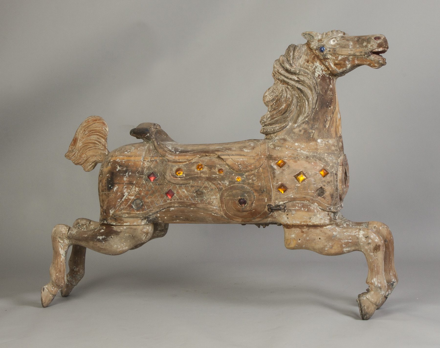 Appraisal: Carved Carousel Horse C