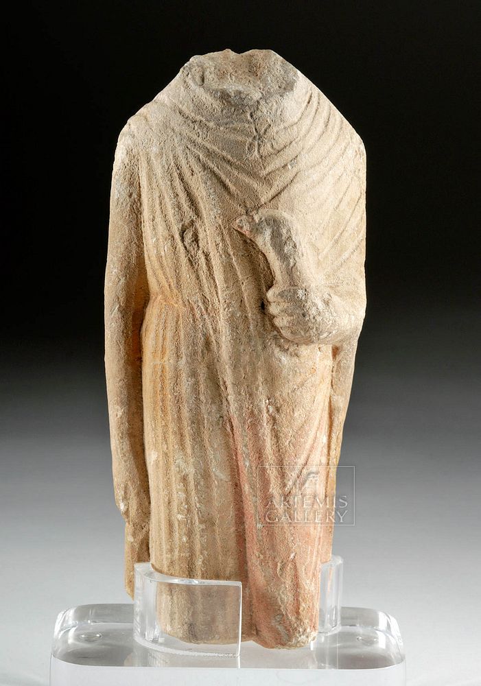 Appraisal: Chinese Six Dynasties Stone Torso of Bodhisattva East Asia China