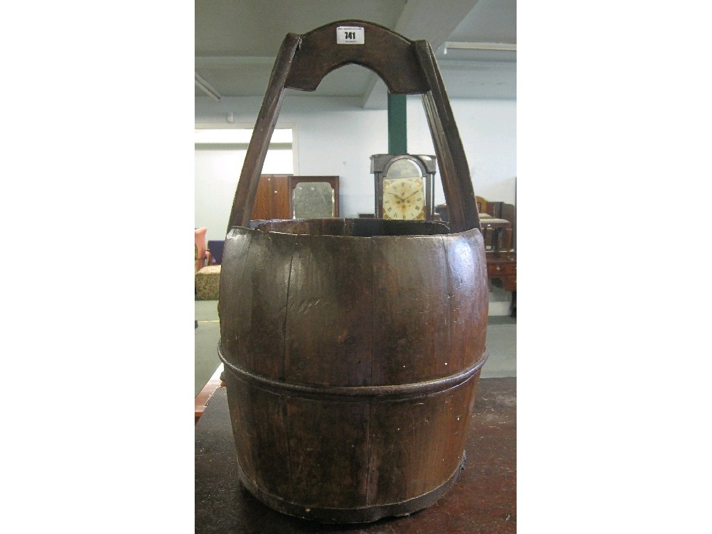 Appraisal: Antique milk pail