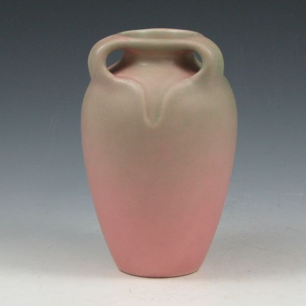 Appraisal: Rookwood Arts Crafts vase from with three handles and matte