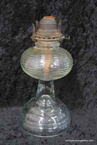 Appraisal: Antique c 's Scolvill Beehive Oil LampThis is for a