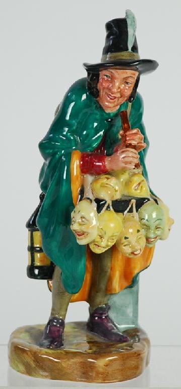 Appraisal: ROYAL DOULTON CHINA FIGURE 'The Mask Seller' HN cm high