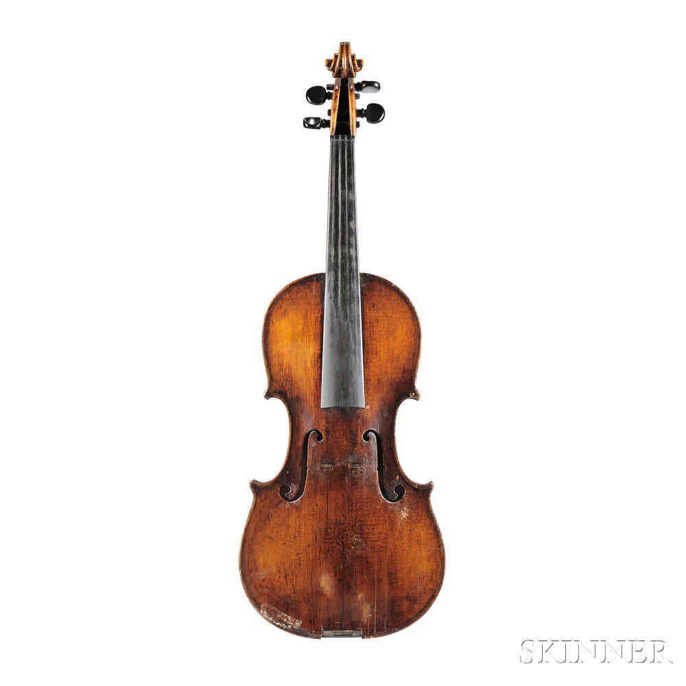 Appraisal: English Violin Attributed to Benjamin Banks Salisbury labeled MADE BY