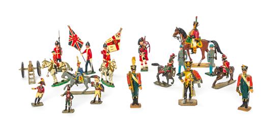 Appraisal: Sale Lot A Collection of Hand Painted Lead Toy Soldiers