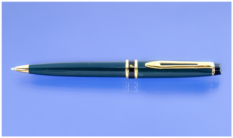 Appraisal: Waterman s Expert Ballpoint in green c