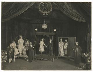 Appraisal: Stage Illusion Lobby Photo Raymond Maurice Raymond Maurice F Morris