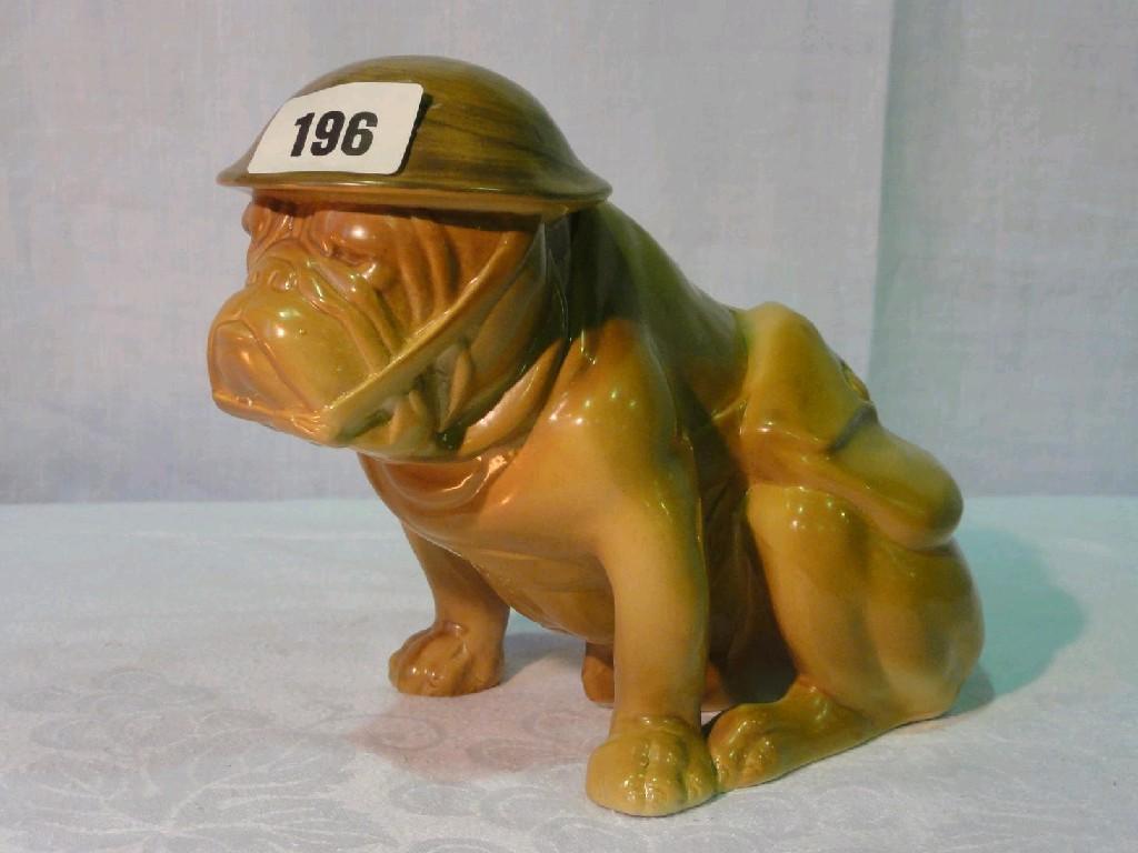 Appraisal: A Royal Doulton model of a seated British Bull Dog