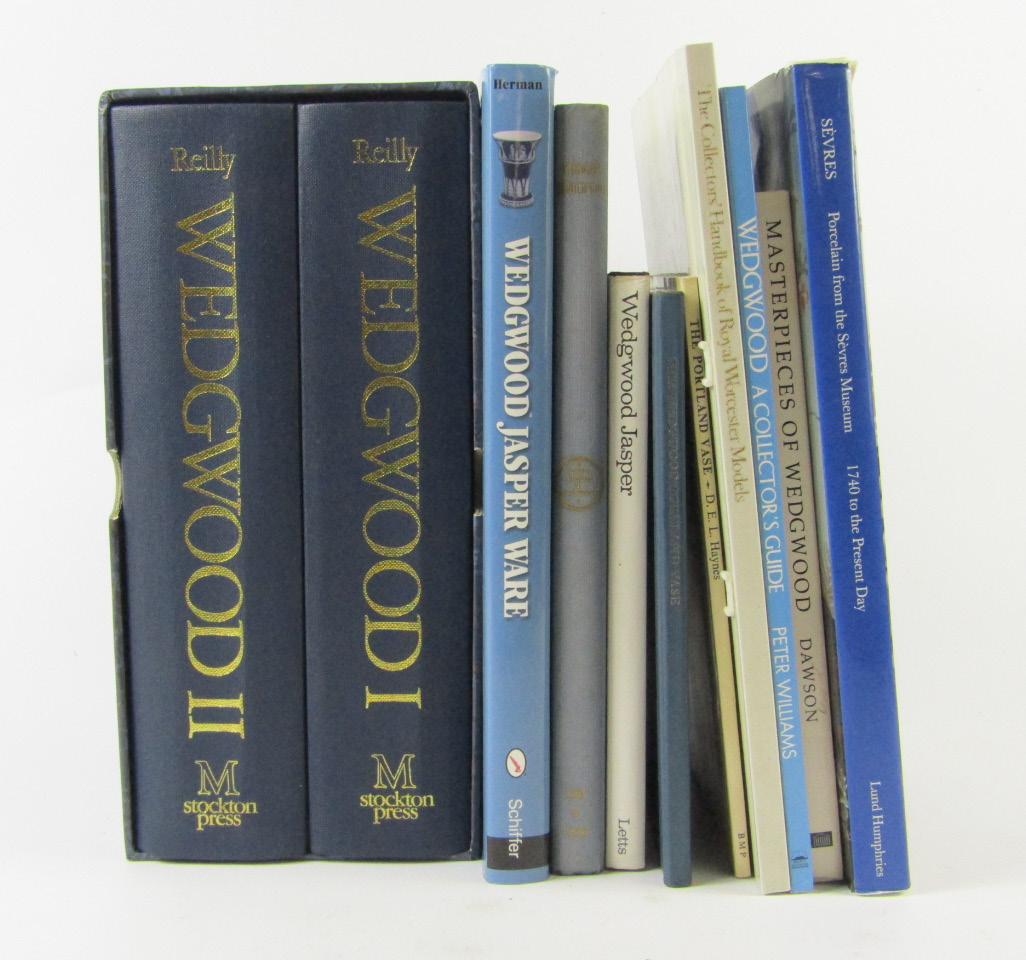 Appraisal: Wedgwood - Reilly Robin Wedgwood vol slip-case Herman Michael Wedgwood