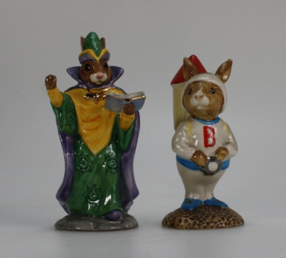 Appraisal: Royal Doulton Bunnykins figures Astro DB and Mystic DB