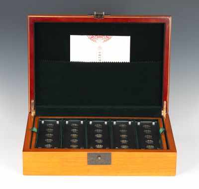 Appraisal: Chinese Gold Proof Set of Commemorative Yuan Coins Gold The