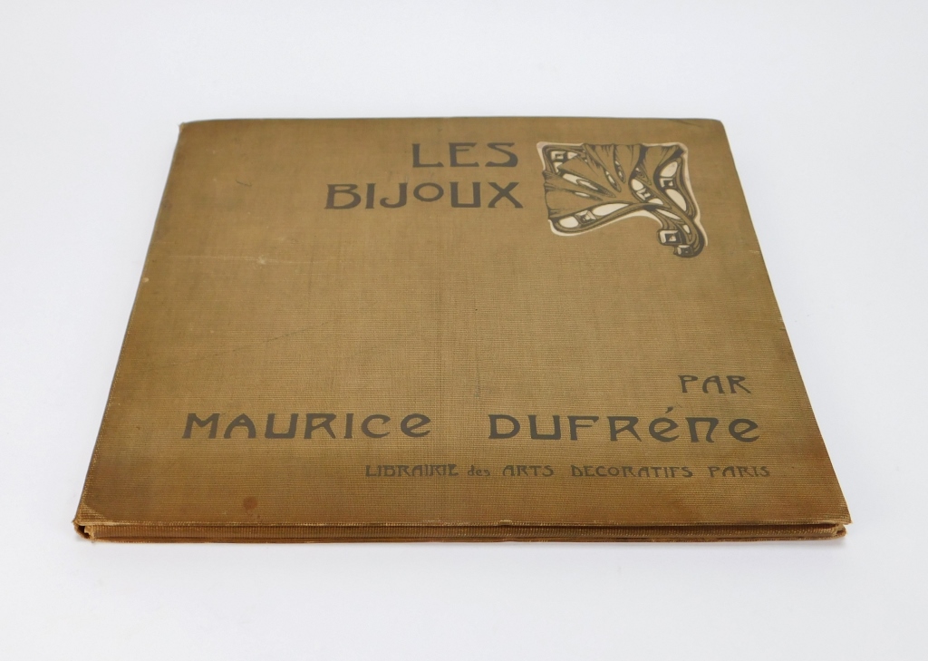 Appraisal: MAURICE DUFRENE LES BIJOUX JEWELRY PRINT PORTFOLIO France - Includes