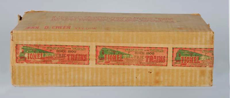 Appraisal: Original Lionel Standard Gauge E Dark Green En Description Box