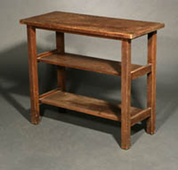 Appraisal: A Limbert Arts Crafts oak side table A Limbert Arts