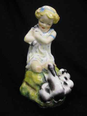 Appraisal: Royal Worcester Porcelain Figurine ''MyFavorite'' '' excellent scarce