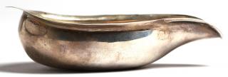 Appraisal: Peter Ann Bateman Georgian Silver Pap Boat The baby's feeding