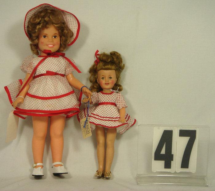 Appraisal: Ideal Shirley Temple Dolls and inches tall plastic and vinyl