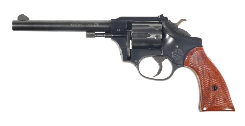 Appraisal: High Standard Sentinel Deluxe Model R- cal nine-shot revolver Barrel