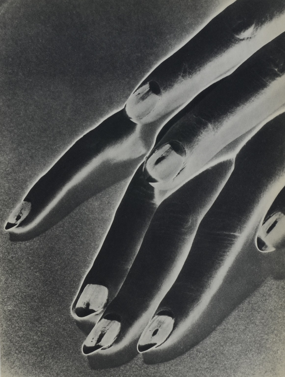 Appraisal: Man Ray American - photogravure Solarized Hands x - sheet