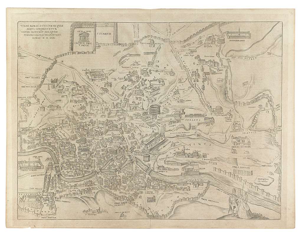 Appraisal: BRAUN GEORG and HOGENBERG FRANZ Urbis Romae Situs cum iis