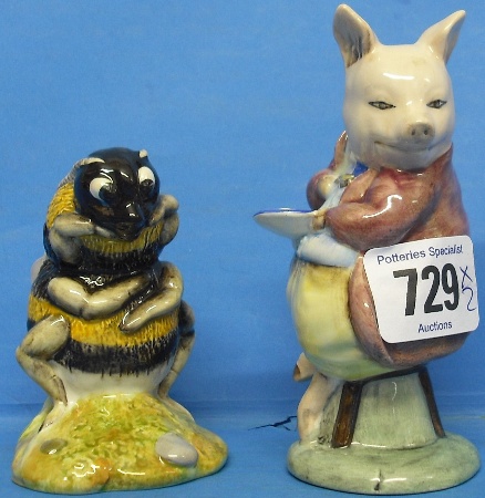 Appraisal: Royal Albert Beatrix potter Figure Babbity Bumble and Pig Eats