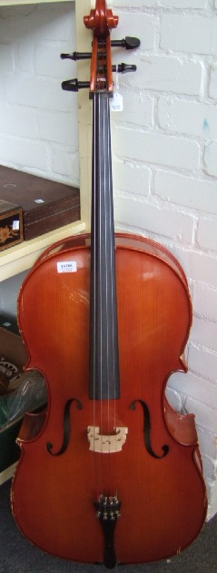 Appraisal: A Korean copy of a Stradivari cello by Nyojeong size