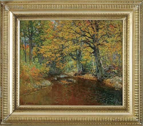 Appraisal: JOHN JOSEPH ENNEKING American - BROOK IN THE FALL Large