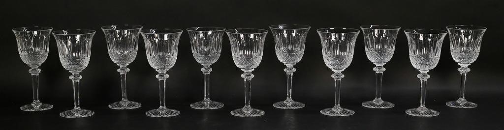 Appraisal: ST LOUIS TOMMY CONTINENTAL GOBLETS St Louis continental goblets in