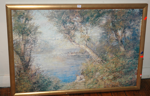 Appraisal: TWO FRAMED FREDERICK MCCUBBIN REPRODUCTION PRINTS