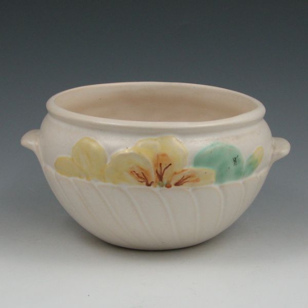 Appraisal: Weller Mi-Flo bowl Unmarked Excellent condition wide by tall