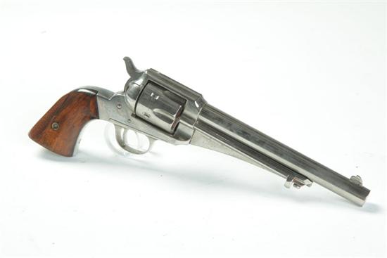 Appraisal: REMINGTON MODEL SINGLE-ACTION ARMY REVOLVER caliber six-shot cylinder '' round