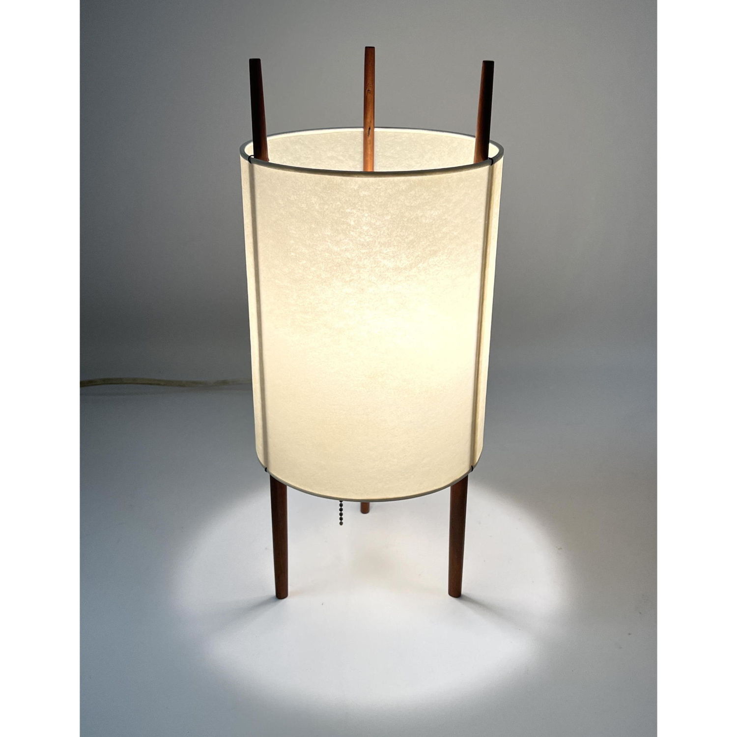 Appraisal: Rare ISAMU NOGUCHI for Knoll Cylinder Table Lamp Model Dimensions