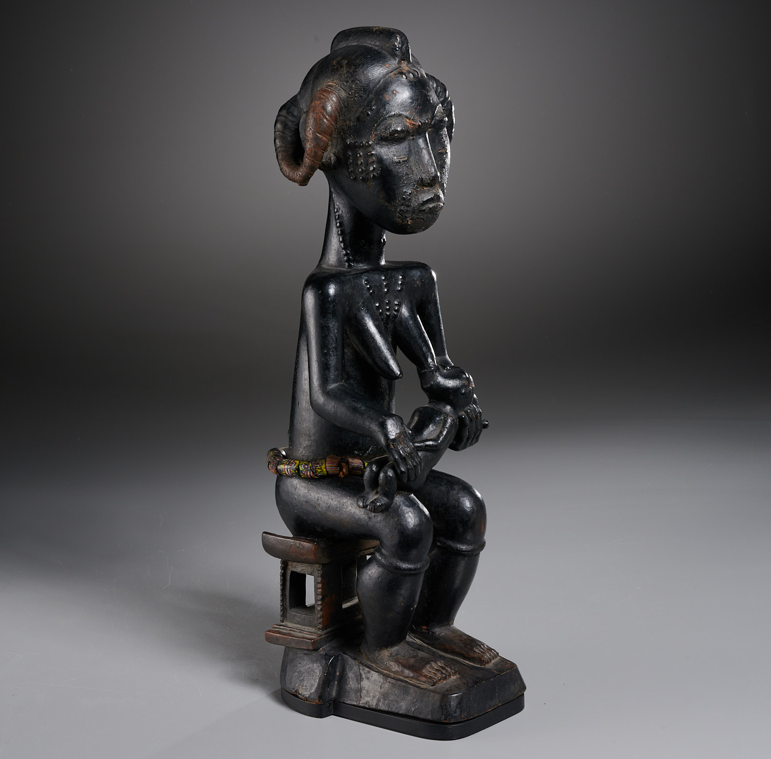 Appraisal: ANYI PEOPLES FINE MATERNITY FIGURE th th c Ivory Coast