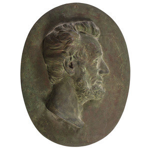 Appraisal: After Byron Pickett American th Century Dated Profile Bust of