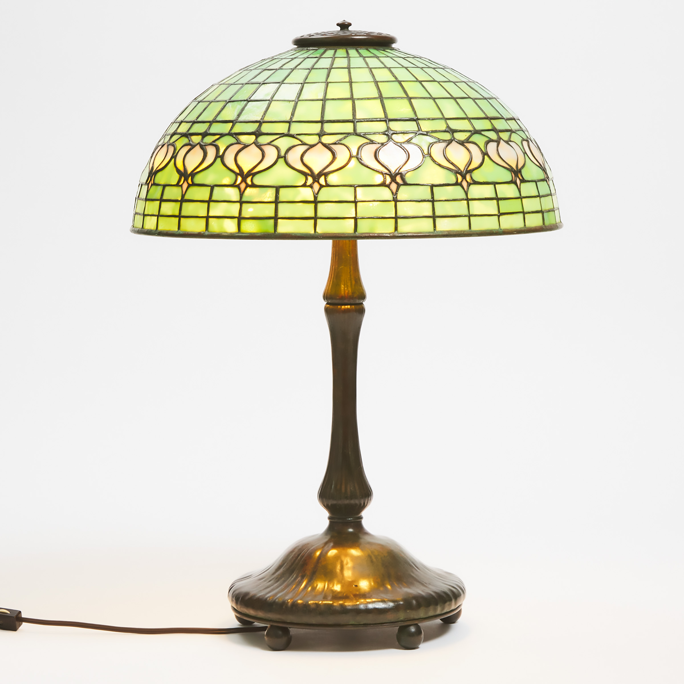 Appraisal: Tiffany Studios New York 'Pomegranate' Table Lamp early th century