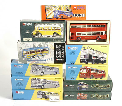 Appraisal: Corgi Classics group of Buses - including No Bedford VAL