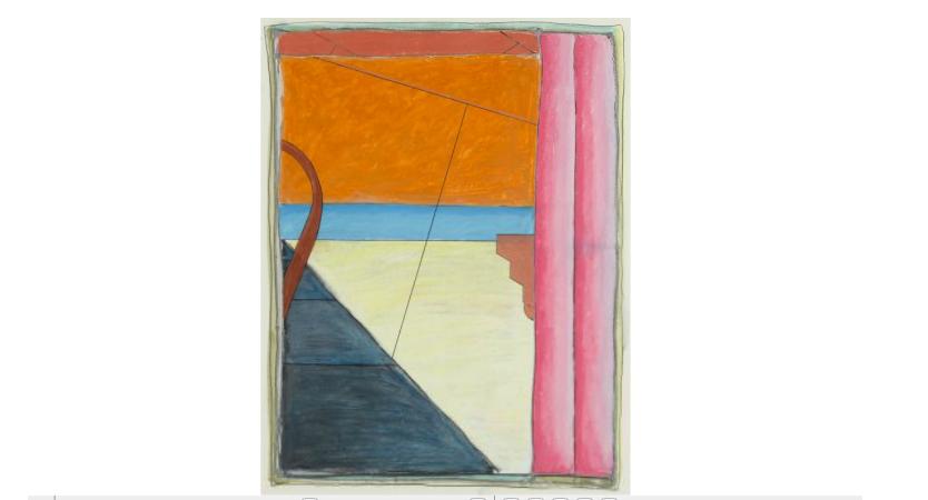 Appraisal: two works on paperRICHARD CALABRO